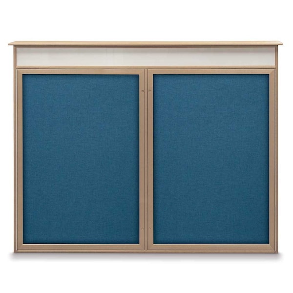 Single Door Enclosed Indoor Letterboard